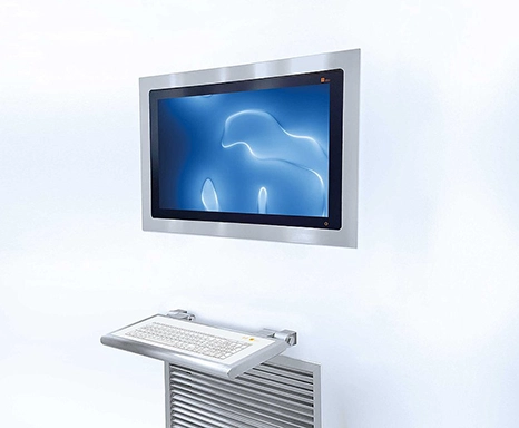 CONTROL- Integrated wall fitted panel display